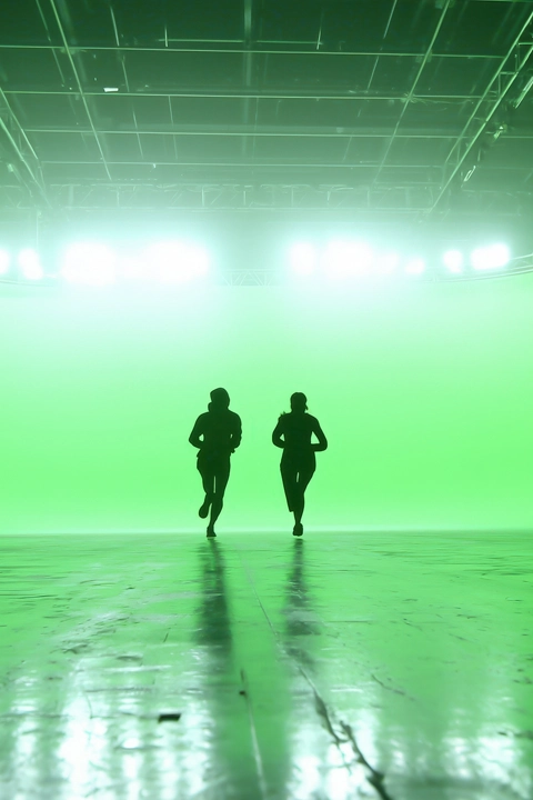Green screen keying